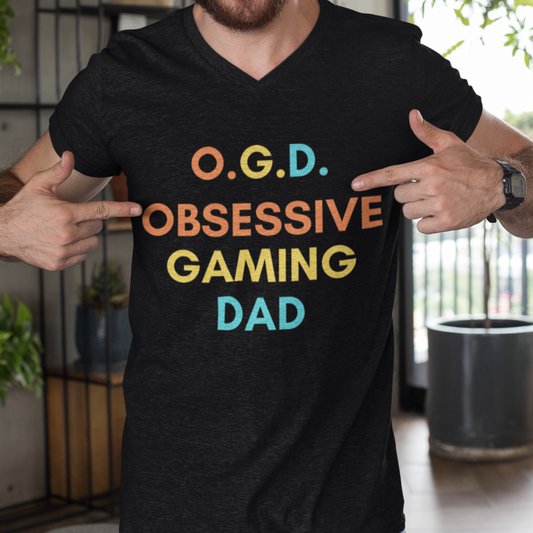 Obsessive Gaming Dad Color Tee