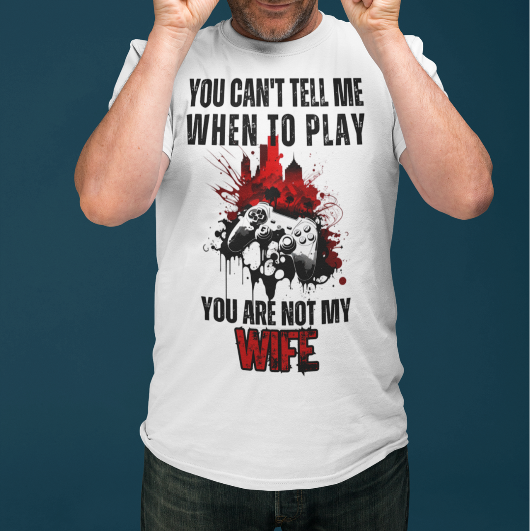You Can't Tell Me When to Play White Tee