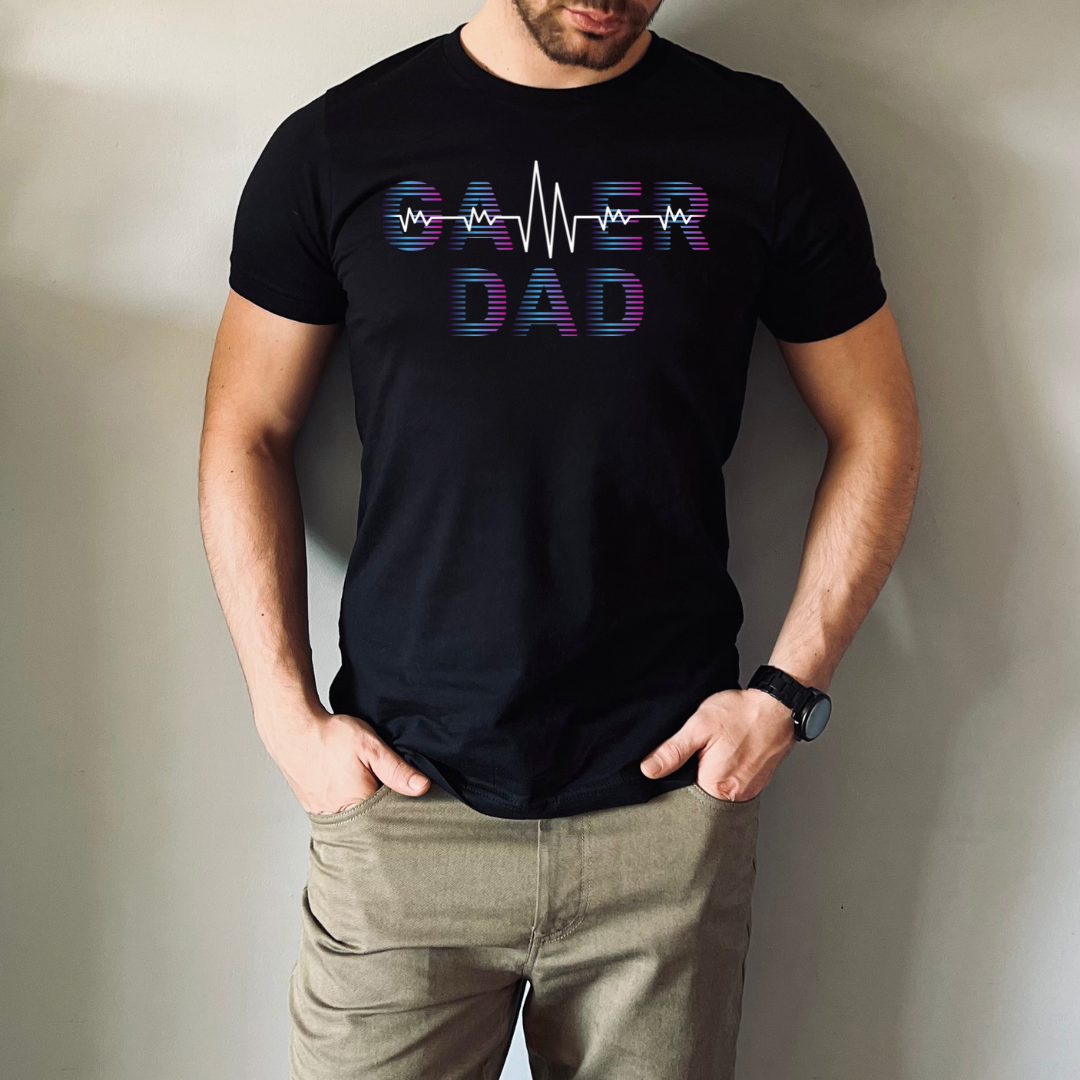 Gamer DAD BLK Tee