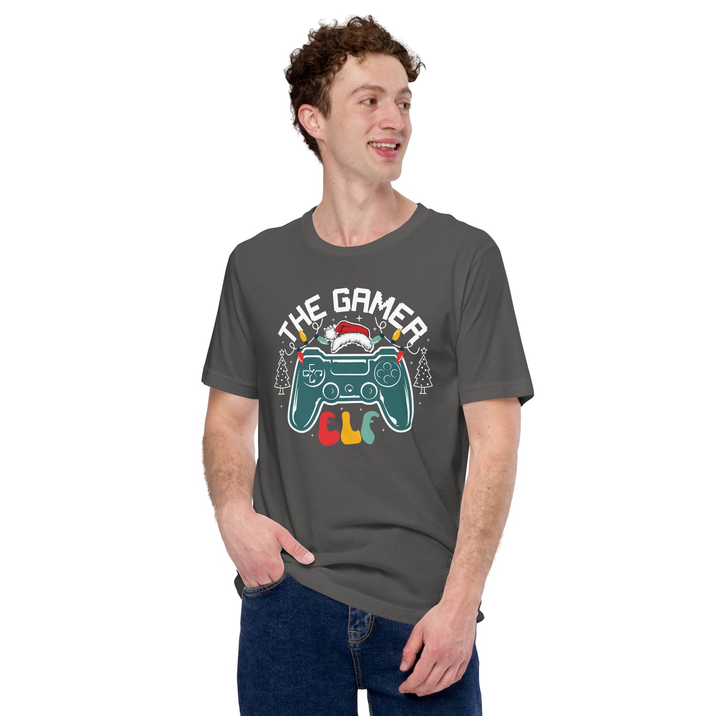 The Gamer Elf | Unisex Casual Tee | Gamer Shirt