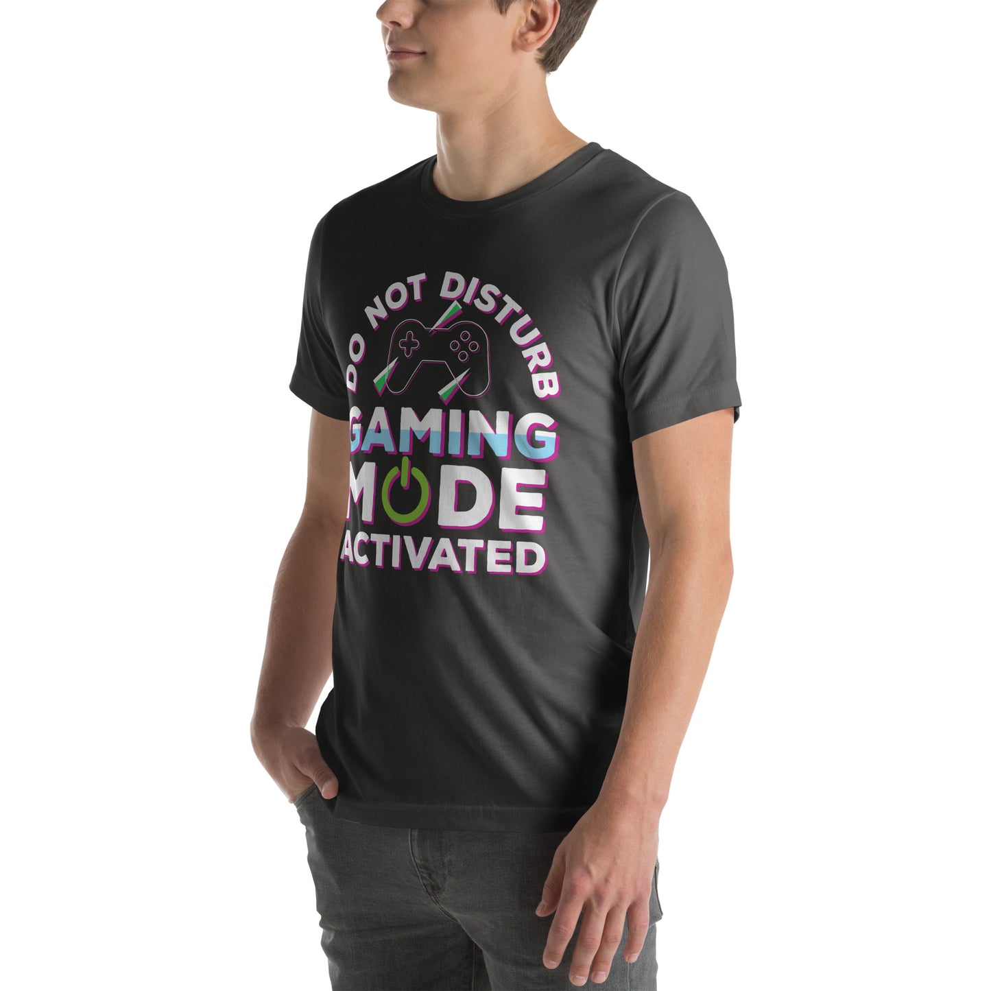 Do Not Disturb, Gaming Mode Activated | Unisex Casual Tee | Funny Gamer Shirt