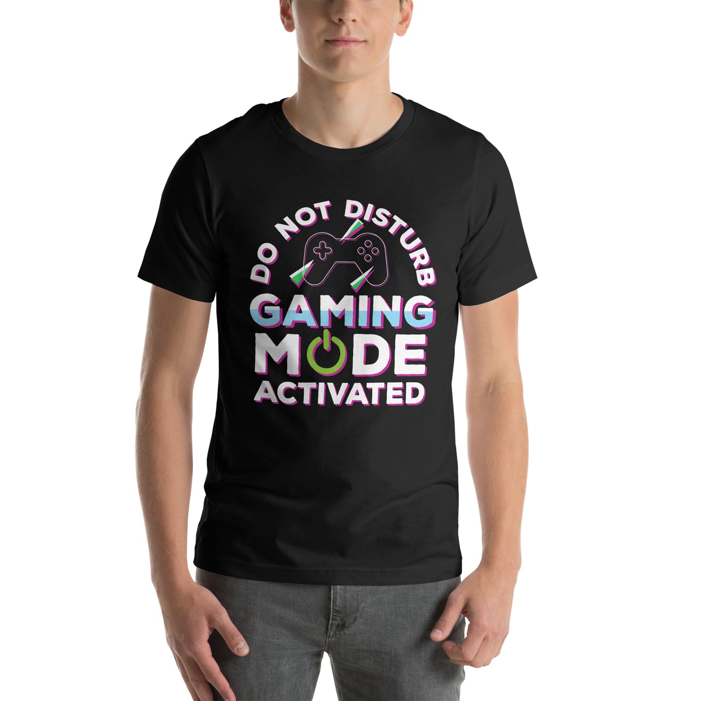 Do Not Disturb, Gaming Mode Activated | Unisex Casual Tee | Funny Gamer Shirt