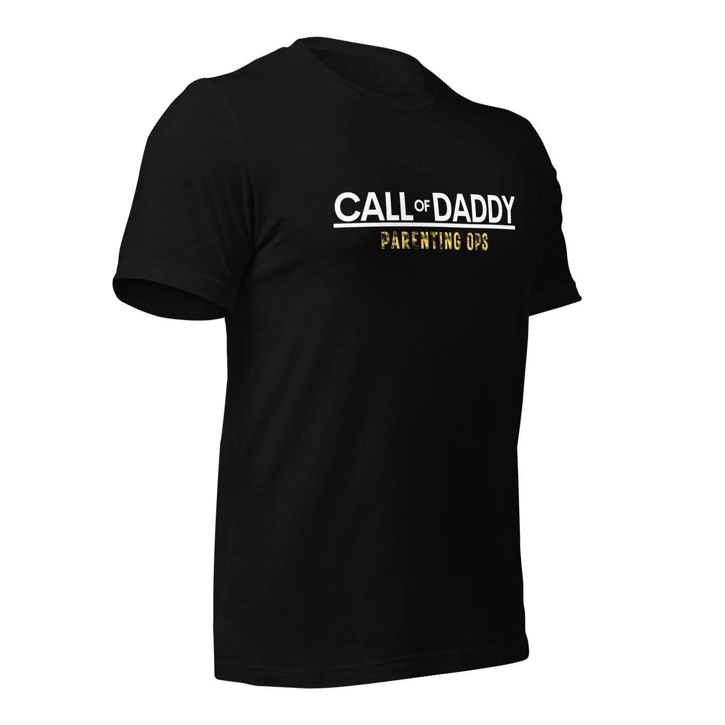 Call of Daddy Parenting Ops Black Tee