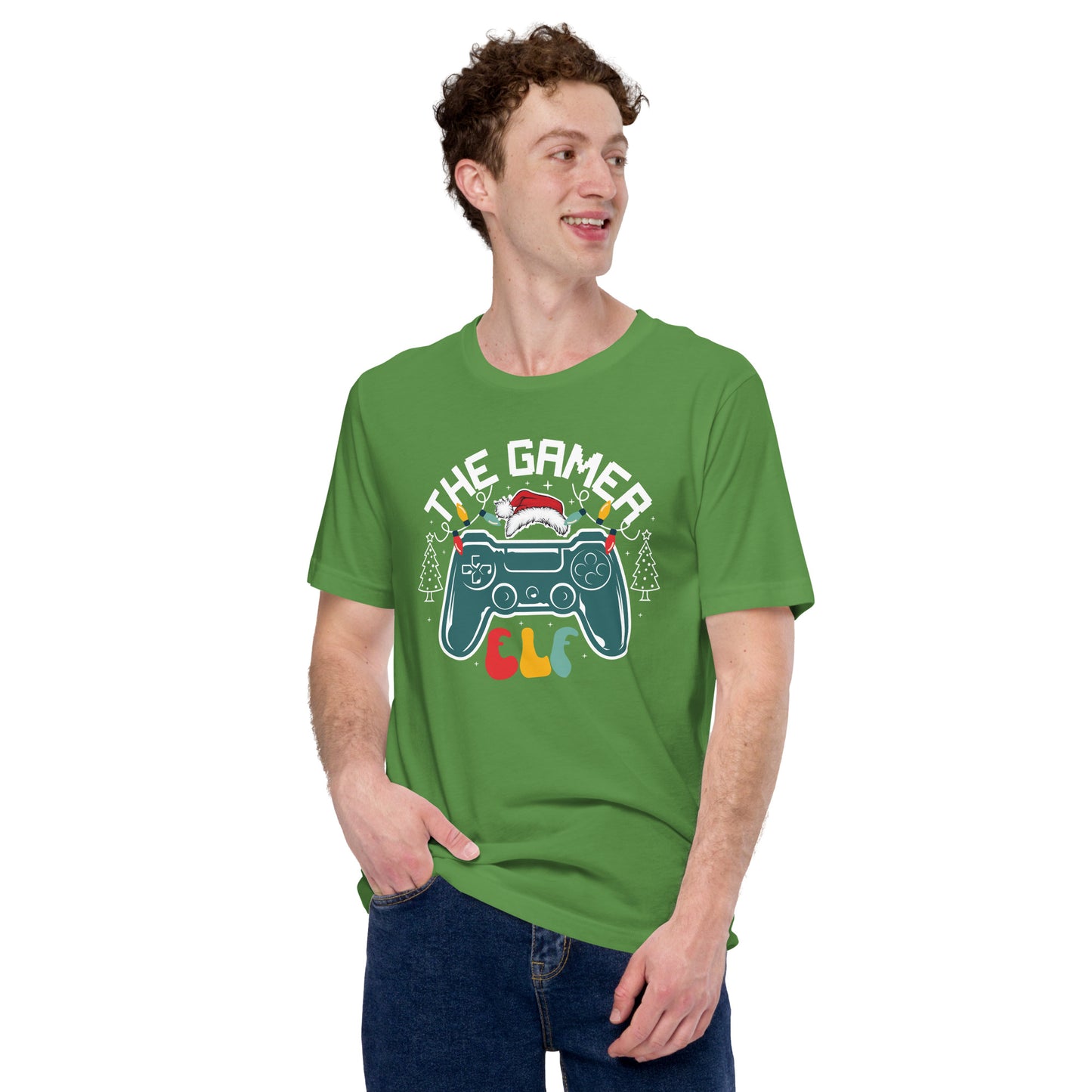 The Gamer Elf | Unisex Casual Tee | Gamer Shirt