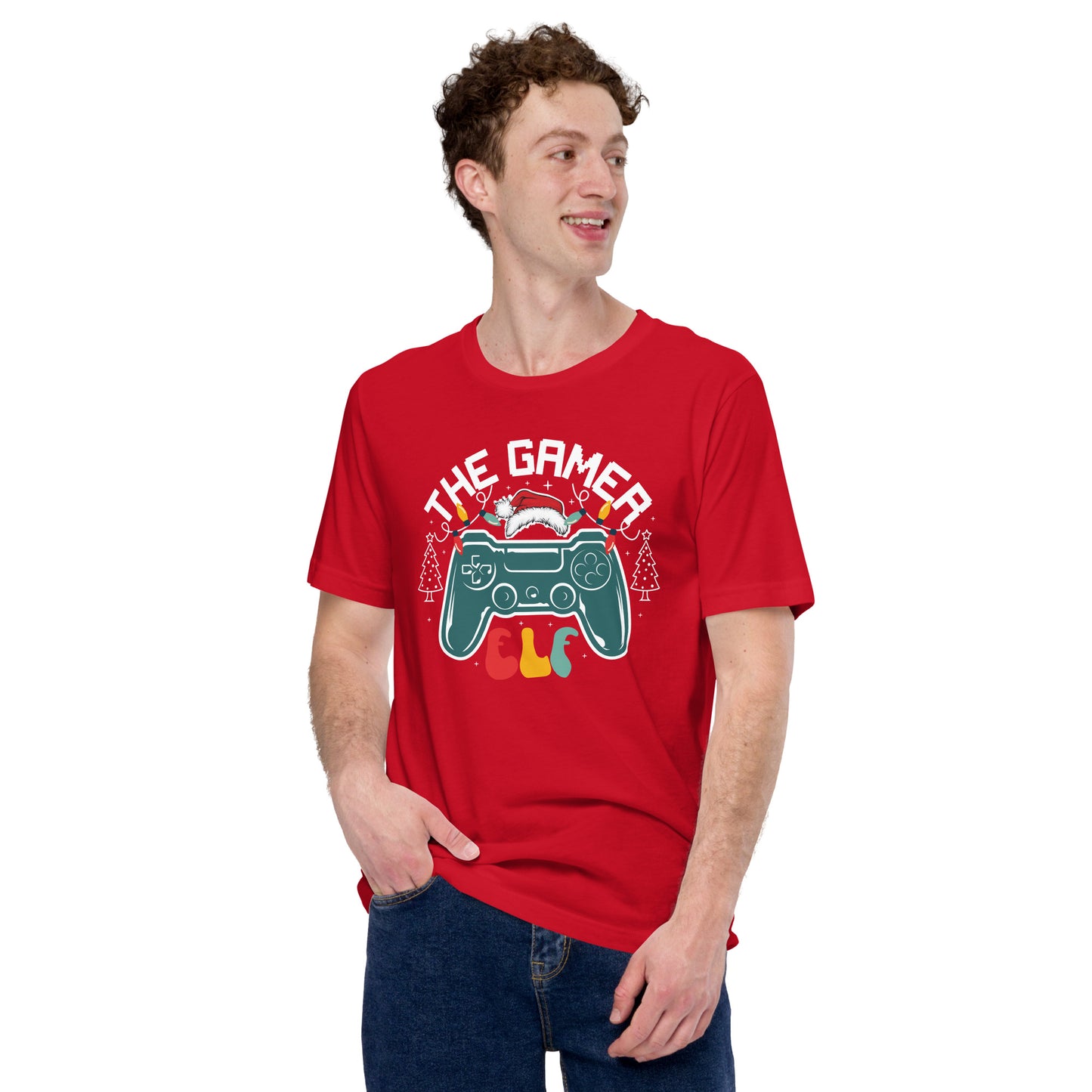 The Gamer Elf | Unisex Casual Tee | Gamer Shirt