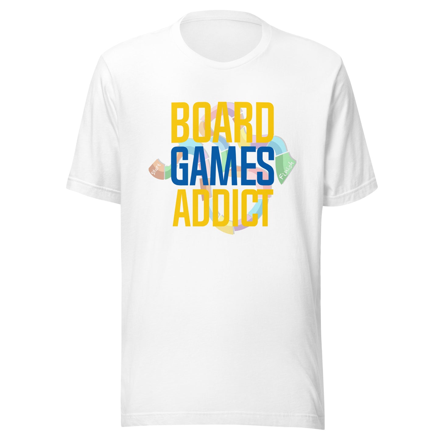 Board Games Addict | Unisex Casual Tee | Funny Board Game Shirt