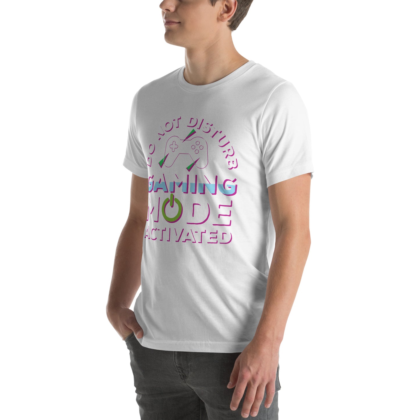 Do Not Disturb, Gaming Mode Activated | Unisex Casual Tee | Funny Gamer Shirt