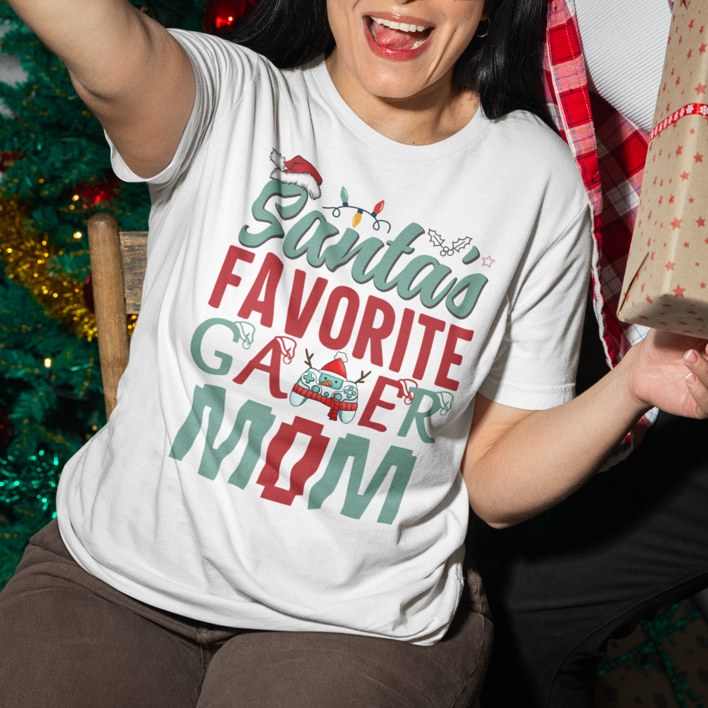 Santa's Favorite Gamer Mom