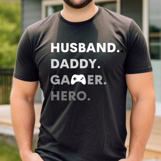 Husband. Daddy. Gamer. Hero