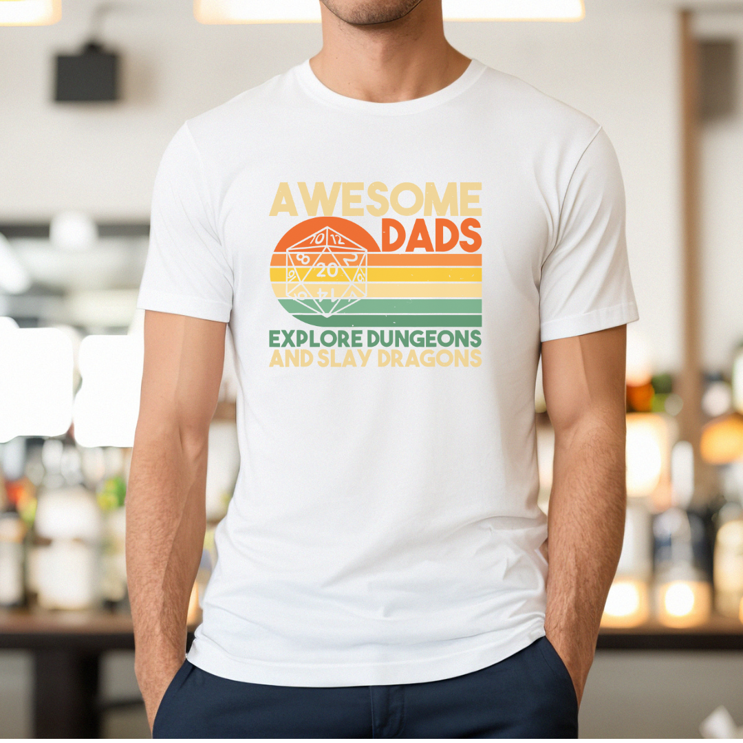 Dungeons and Dragons Dad Shirt | Gift for Dad