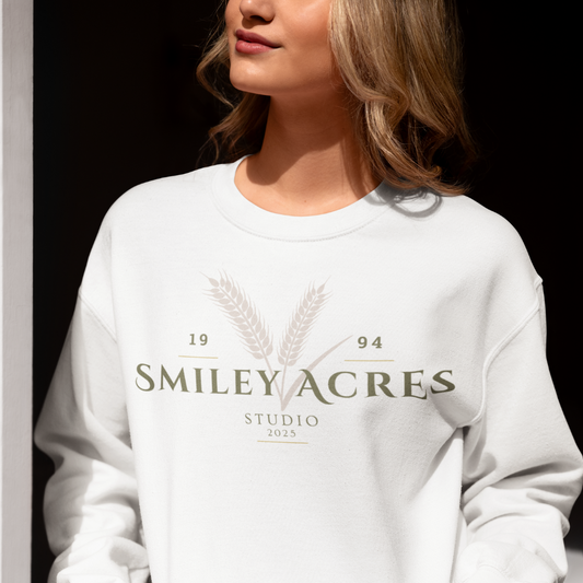 Smiley Acres Sweatshirt | Light