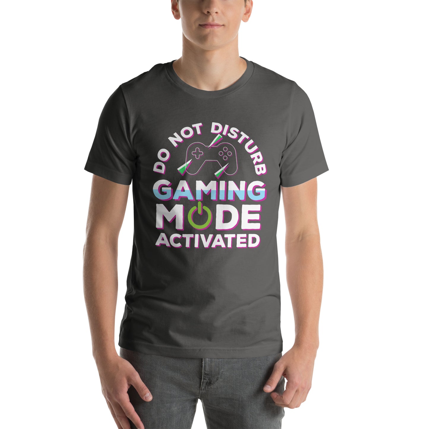 Do Not Disturb, Gaming Mode Activated | Unisex Casual Tee | Funny Gamer Shirt