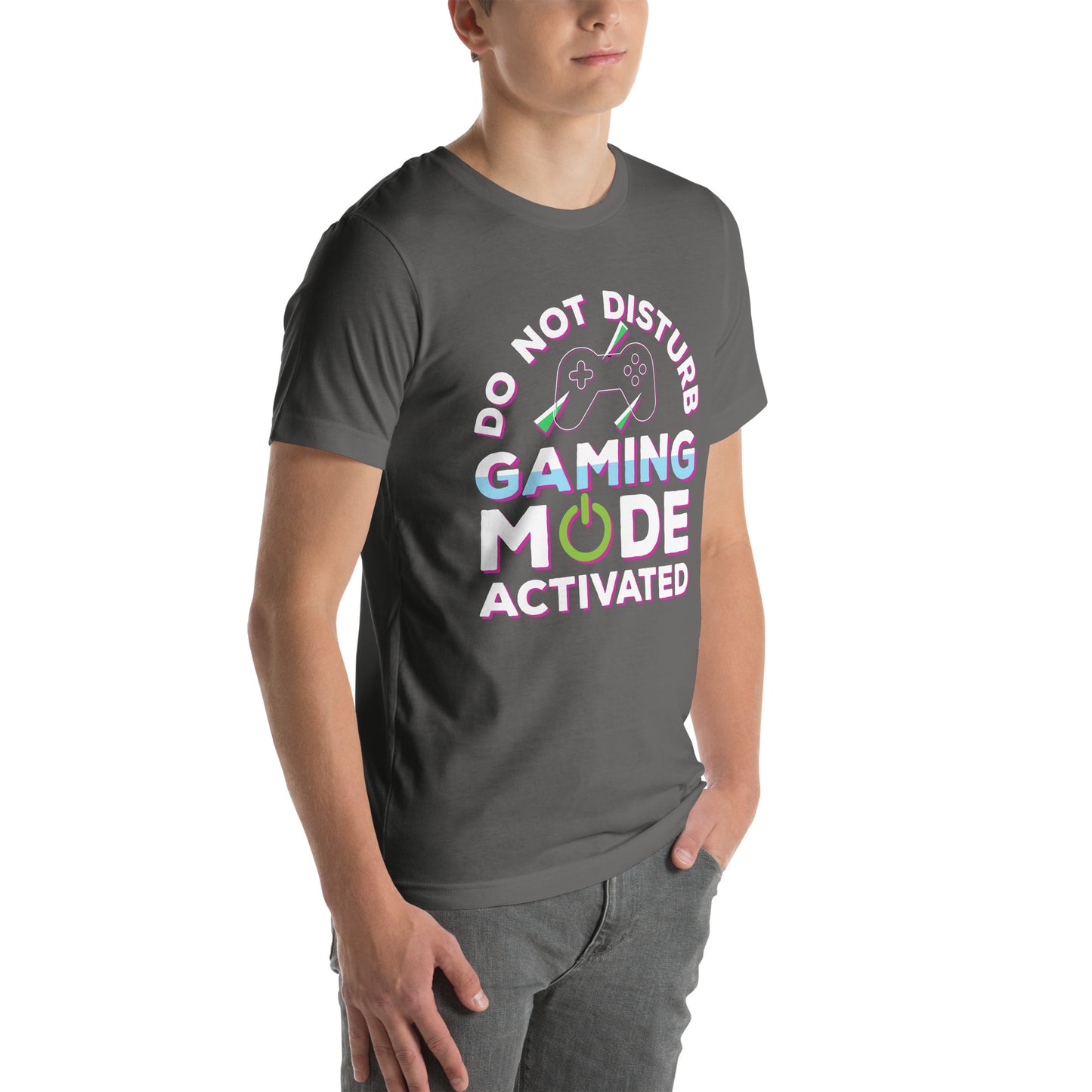 Do Not Disturb, Gaming Mode Activated | Unisex Casual Tee | Funny Gamer Shirt