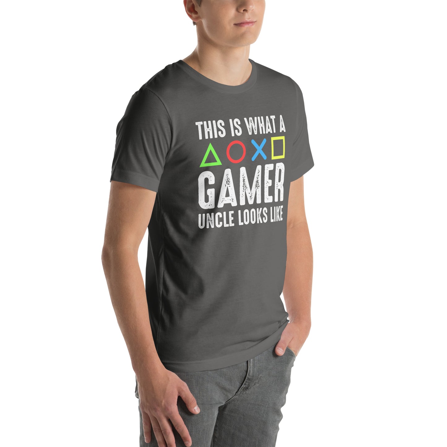 This is What a Gamer Uncle Looks Like | Men's Casual Tee | Gamer Uncle Shirt