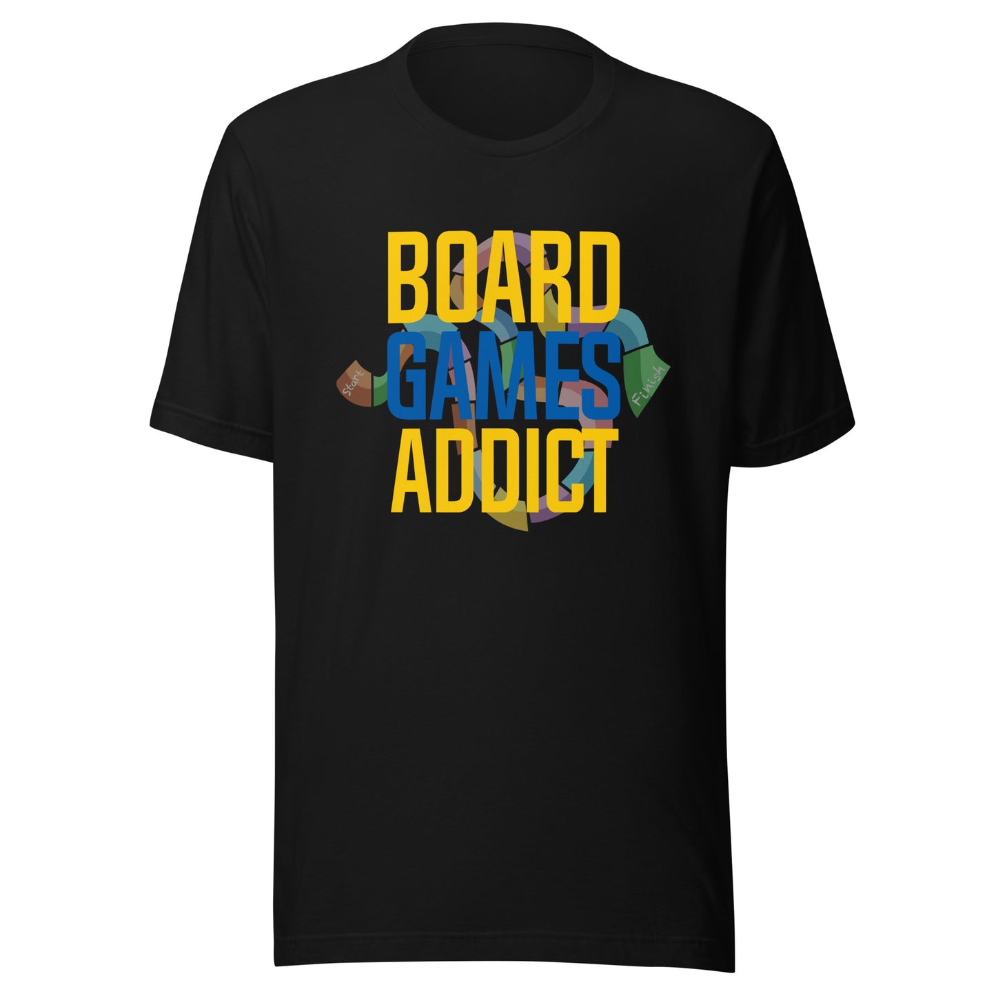 Board Games Addict | Unisex Casual Tee | Funny Board Game Shirt