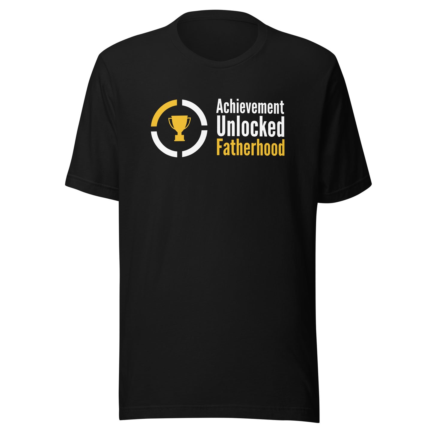 Achievement Unlocked Fatherhood | Gift for New Dad | Casual Tee