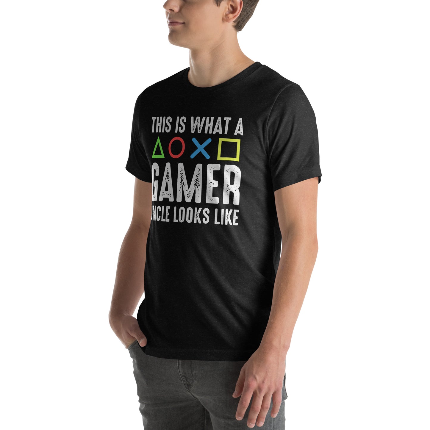 This is What a Gamer Uncle Looks Like | Men's Casual Tee | Gamer Uncle Shirt