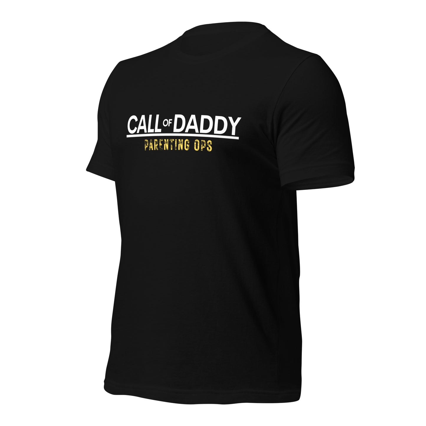 Call of Daddy Parenting Ops Black Tee