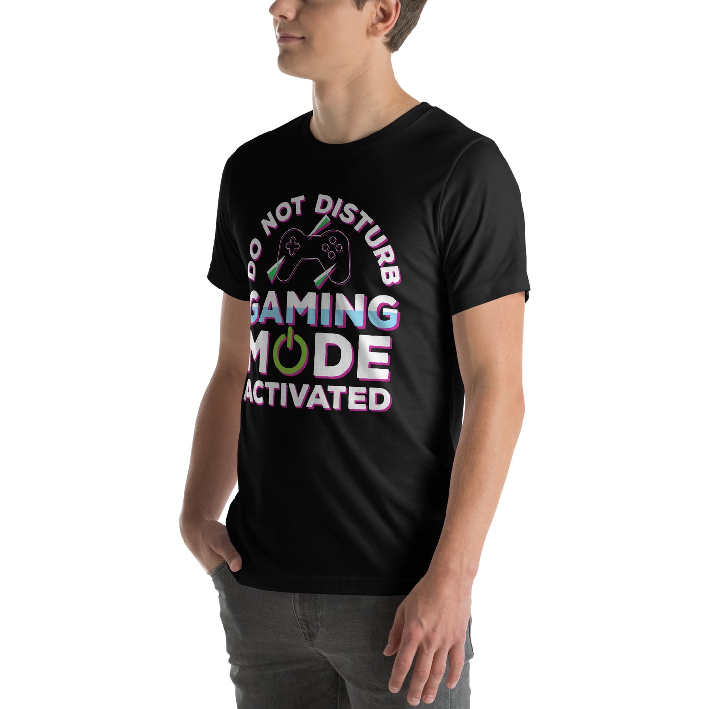 Do Not Disturb, Gaming Mode Activated | Unisex Casual Tee | Funny Gamer Shirt