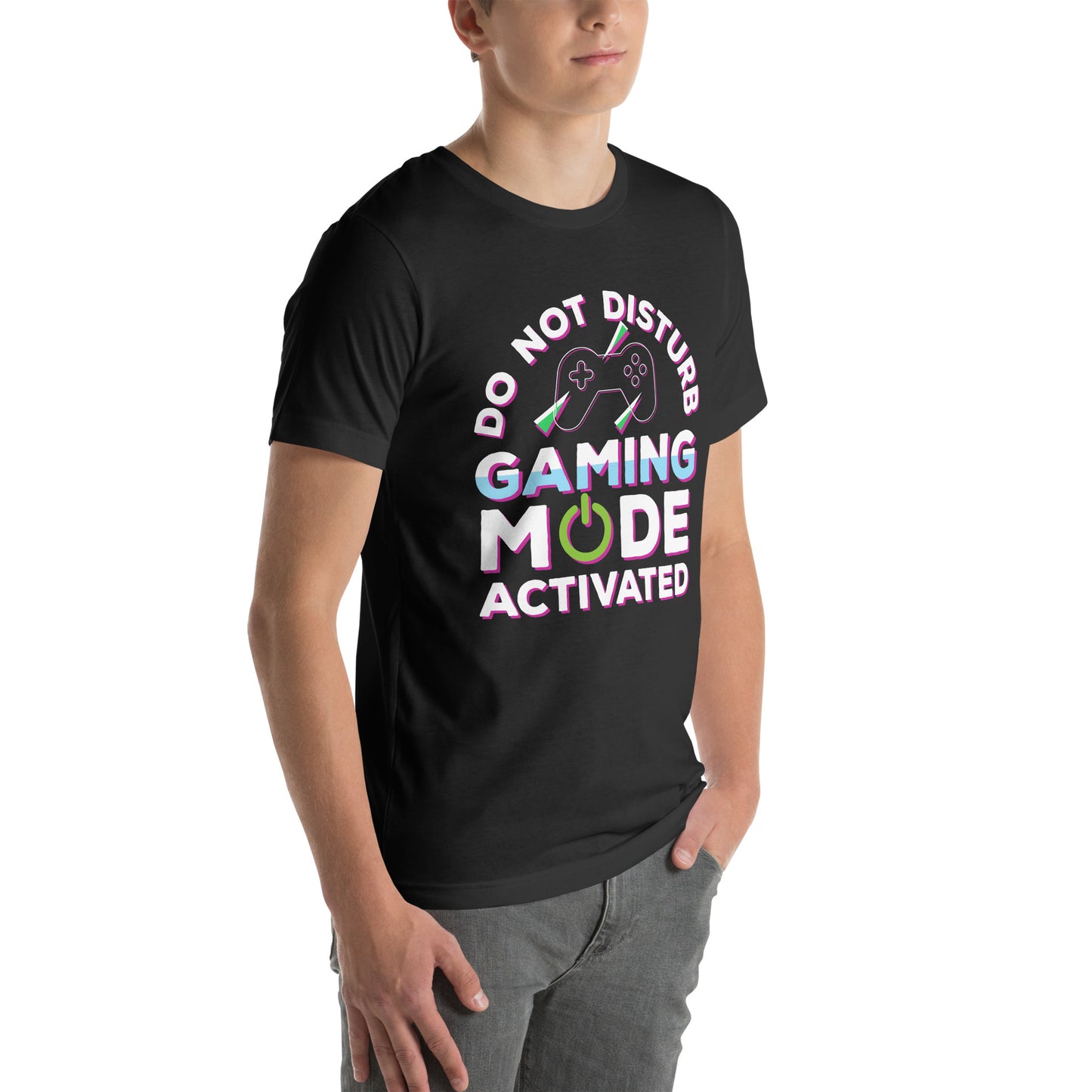 Do Not Disturb, Gaming Mode Activated | Unisex Casual Tee | Funny Gamer Shirt